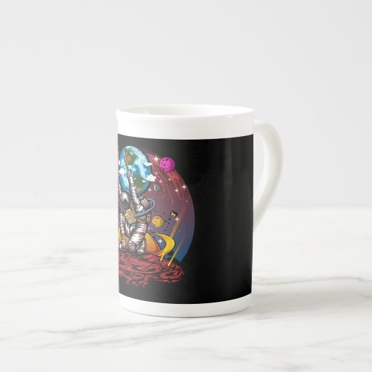 Tasse En Porcelaine Atlas Space Man (Devant droit)