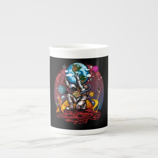 Tasse En Porcelaine Atlas Space Man (Devant)