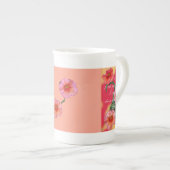 Tasse En Porcelaine Aucunes excuses pour maudire comme une dame (Devant droit)