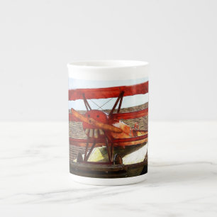 Tasse En Porcelaine Avion vintage par Shirley Taylor