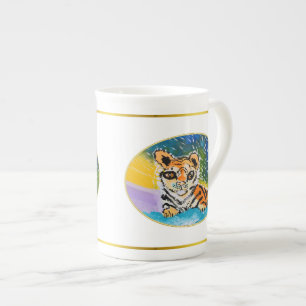 Tasse En Porcelaine Baby Tiger "Art by Kids"