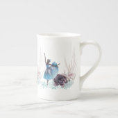 Tasse En Porcelaine Ballerinas en concert avec Rose (Droite)