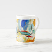 Tasse En Porcelaine Bataille maritime de Kandinsky 1913 (Devant droit)