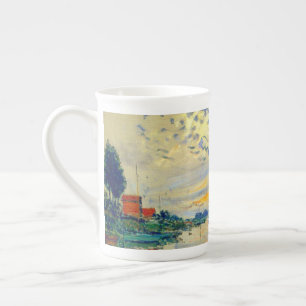 Tasse En Porcelaine Bateau Monet au Petit-Gennevilliers