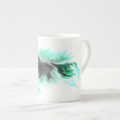 Tasse En Porcelaine Bébé dauphin (Devant droit)