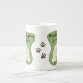 Tasse En Porcelaine Bedlington Terrier (Devant)