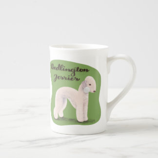 Tasse En Porcelaine Bedlington Terrier
