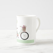 Tasse En Porcelaine Bicyclette (Devant droit)