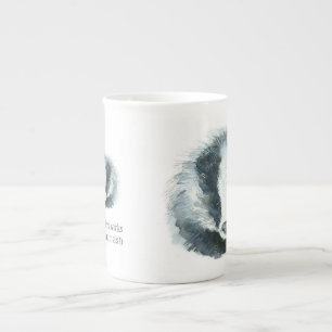 Tasse En Porcelaine Blaireau