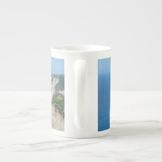 Tasse En Porcelaine Block Island Bluffs - Block Island, Rhode Island (Dos)