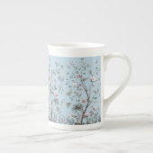 Tasse En Porcelaine Blue antique floral pattern   (Droite)