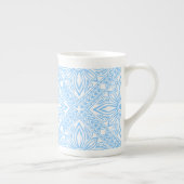 Tasse En Porcelaine Blue Mediterranean Italian Tile Decorative Pattern (Droite)