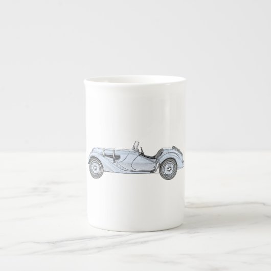 TASSE EN PORCELAINE BMW 328 1936 (Devant)