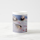 Tasse En Porcelaine Boeuf d'hiver (Devant)