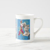 Tasse En Porcelaine Bonjour Paris (Droite)