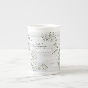 TASSE EN PORCELAINE BONNE ANIVERSAIRE