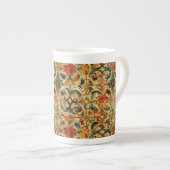 Tasse En Porcelaine Botanique de l'âge d'or (Devant droit)