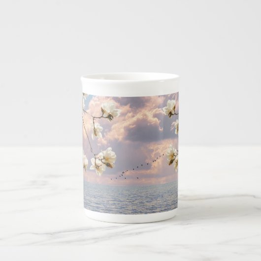 Tasse En Porcelaine Bouchon de spécialité (Devant)
