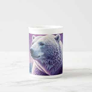 Tasse En Porcelaine Boue d'ours polaire