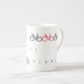Tasse En Porcelaine Boug de café à bicyclette (Devant droit)