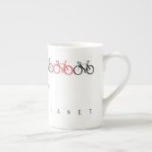 Tasse En Porcelaine Boug de café à bicyclette (Droite)