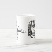 Tasse En Porcelaine boxeur (Devant)