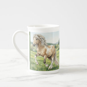 Tasse En Porcelaine Brana Pinto Palomino Aquarelle islandaise