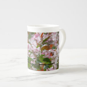 Tasse En Porcelaine Branche délicate avec fleurs pommier