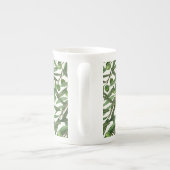 Tasse En Porcelaine Branches d'olive sur blanc (Dos)