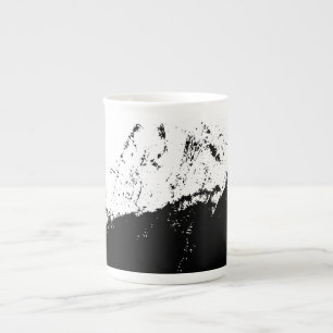 Tasse En Porcelaine Brosse 10