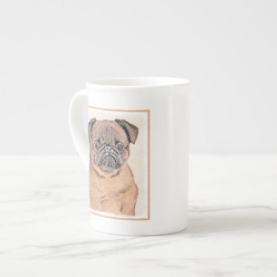 Tasse En Porcelaine Bruxelles Griffon Smooth Painting Original Chien A