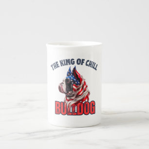 Tasse En Porcelaine Bulldog
