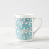 Tasse En Porcelaine Bunnies Bunny dans le ciel Cute Animal illustratio (Droite)