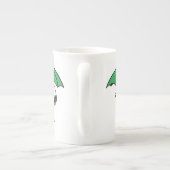Tasse En Porcelaine cacahuètes | Parapluie vert Snoopy (Dos)