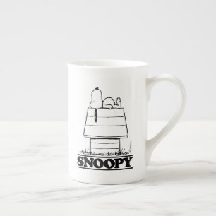 Tasse En Porcelaine cacahuètes   Snoopy Le Secret À La Vie