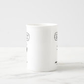 Tasse En Porcelaine cacahuètes | Snoopy Vous ne pouvez pas regarder to (Devant)