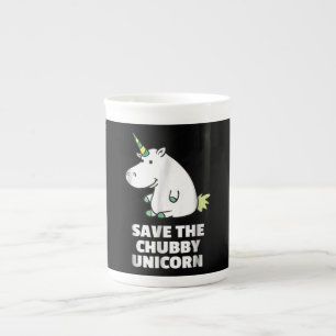 Tasse En Porcelaine Cadeau Hippo Lover Hippo Chubby Unicorn Hippo m
