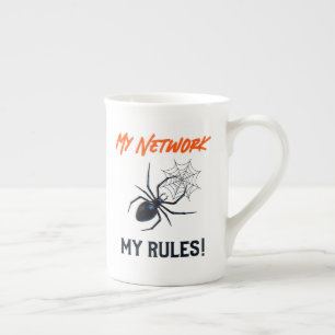 Tasse En Porcelaine Cadeau humoristique pour l'administrateur du résea