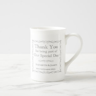 Tasse En Porcelaine Cadeau pour les clients Mariages