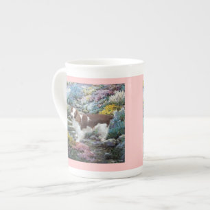 Tasse En Porcelaine Cadeaux d'art espagnol Welsh Springer
