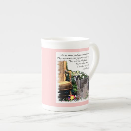 Tasse En Porcelaine Cadeaux Greyhound Lovers (Devant droit)