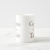 Tasse En Porcelaine Café avant Talkie (Devant)