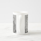 Tasse En Porcelaine Café du matin réveil (Dos)