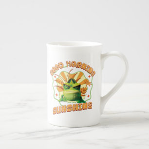 Tasse En Porcelaine Caméléon Grincheux Drôle Humour du Matin