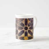 Tasse En Porcelaine Carreaux mystiques I (Devant droit)