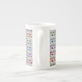 Tasse En Porcelaine Cassette (Dos)