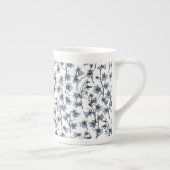 Tasse En Porcelaine Cellules bleues, Cloches, Bellflowers (Droite)