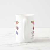 Tasse En Porcelaine Centropygeの磁器マグカップ (Dos)