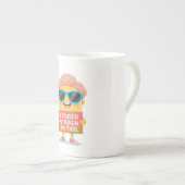 Tasse En Porcelaine Cerveau en pause : C'est moi ! Maintenant (Devant droit)