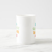 Tasse En Porcelaine C'est un bon jour pour enseigner les mathématiques (Devant)